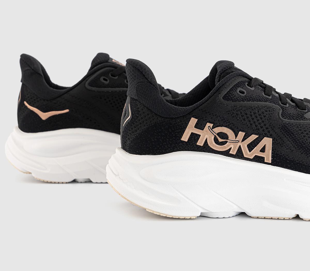 HOKAClifton 10 TrainersBlack Rose Gold F