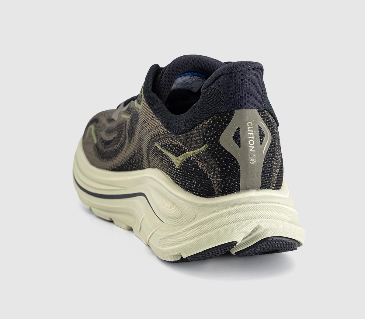 HOKAClifton 10 TrainersDark Roast Black