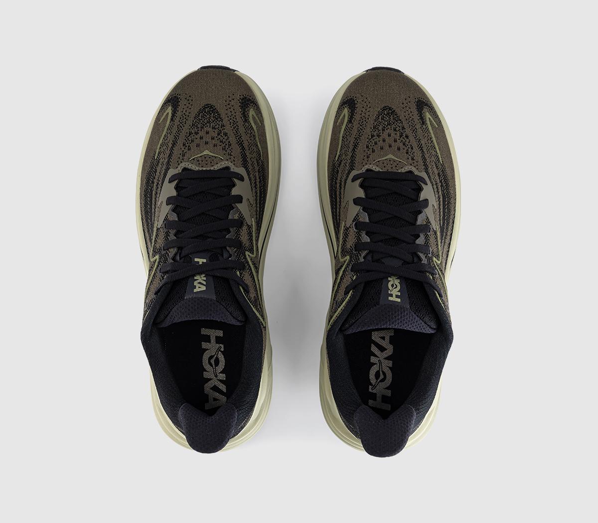 HOKAClifton 10 TrainersDark Roast Black