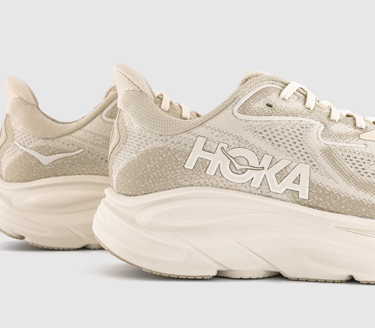 HOKAClifton 10 TrainersOatmeal Oat Milk