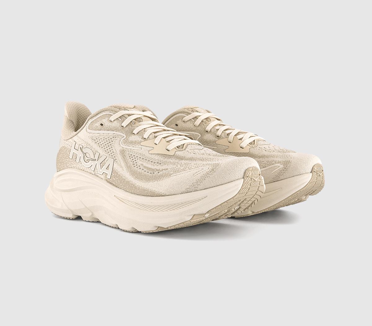 HOKAClifton 10 TrainersOatmeal Oat Milk