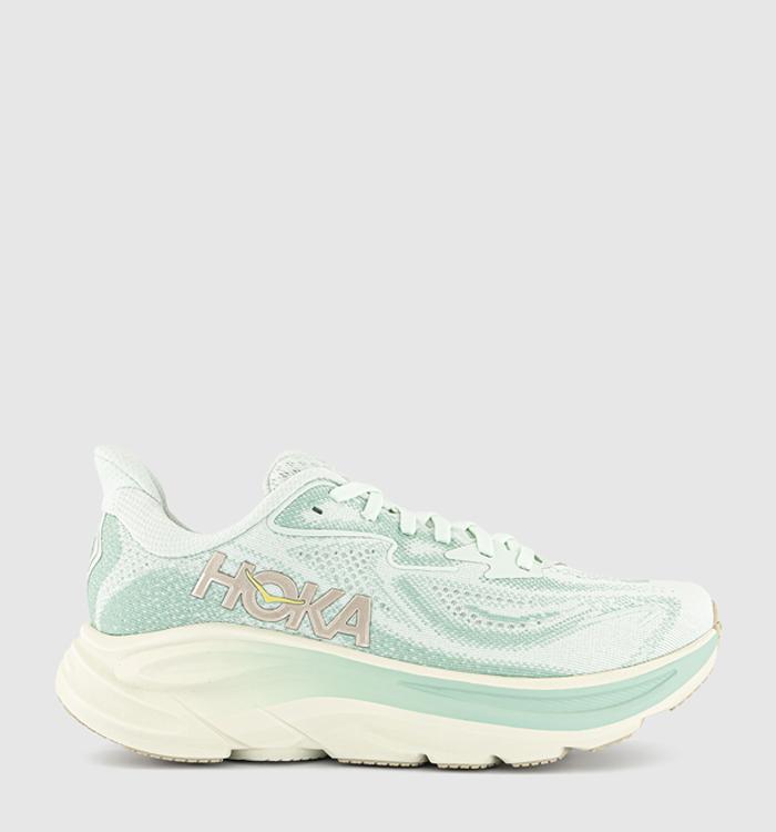 HOKA Clifton 10 Trainers Sea Glass Jadeite F