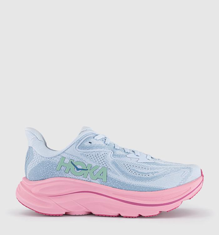 HOKA Clifton 10 Trainers Overcast Petal F