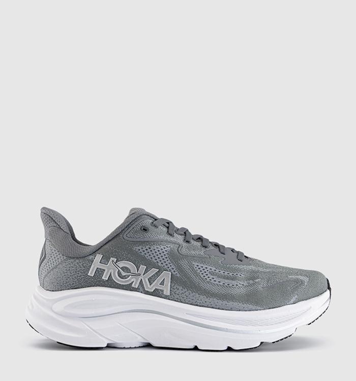 HOKA Clifton 10 Trainers Asteroid Silver