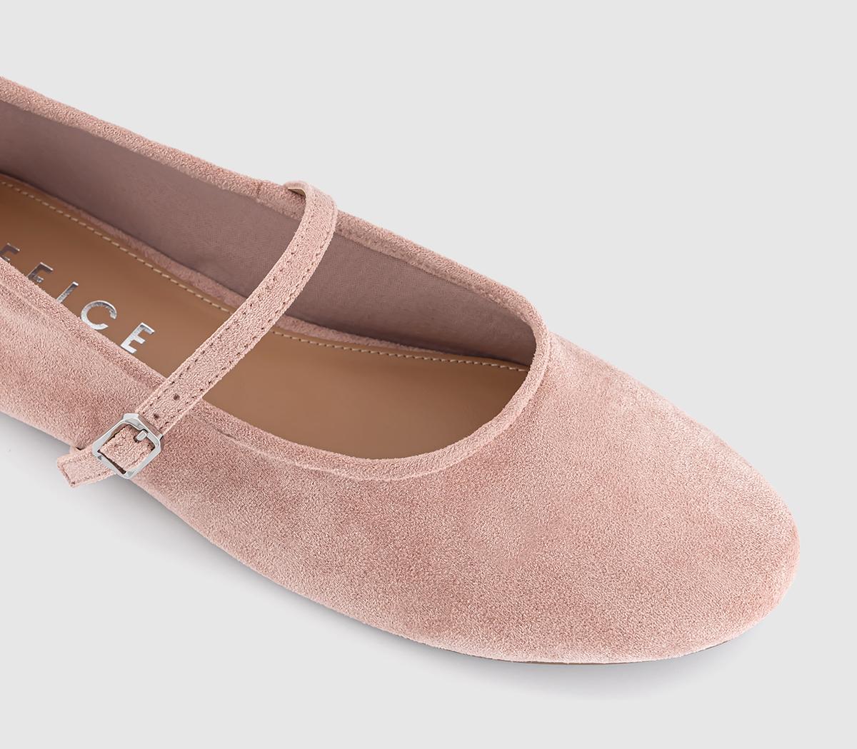 OFFICE Florie Soft Mary Jane Ballet Pumps OFFICE Florie Soft Mary Jane Ballet Pumps Pink