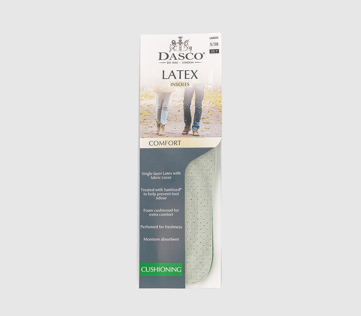 OFFICEDasco Latex Insoles OFFICEDasco Latex InsolesGreen