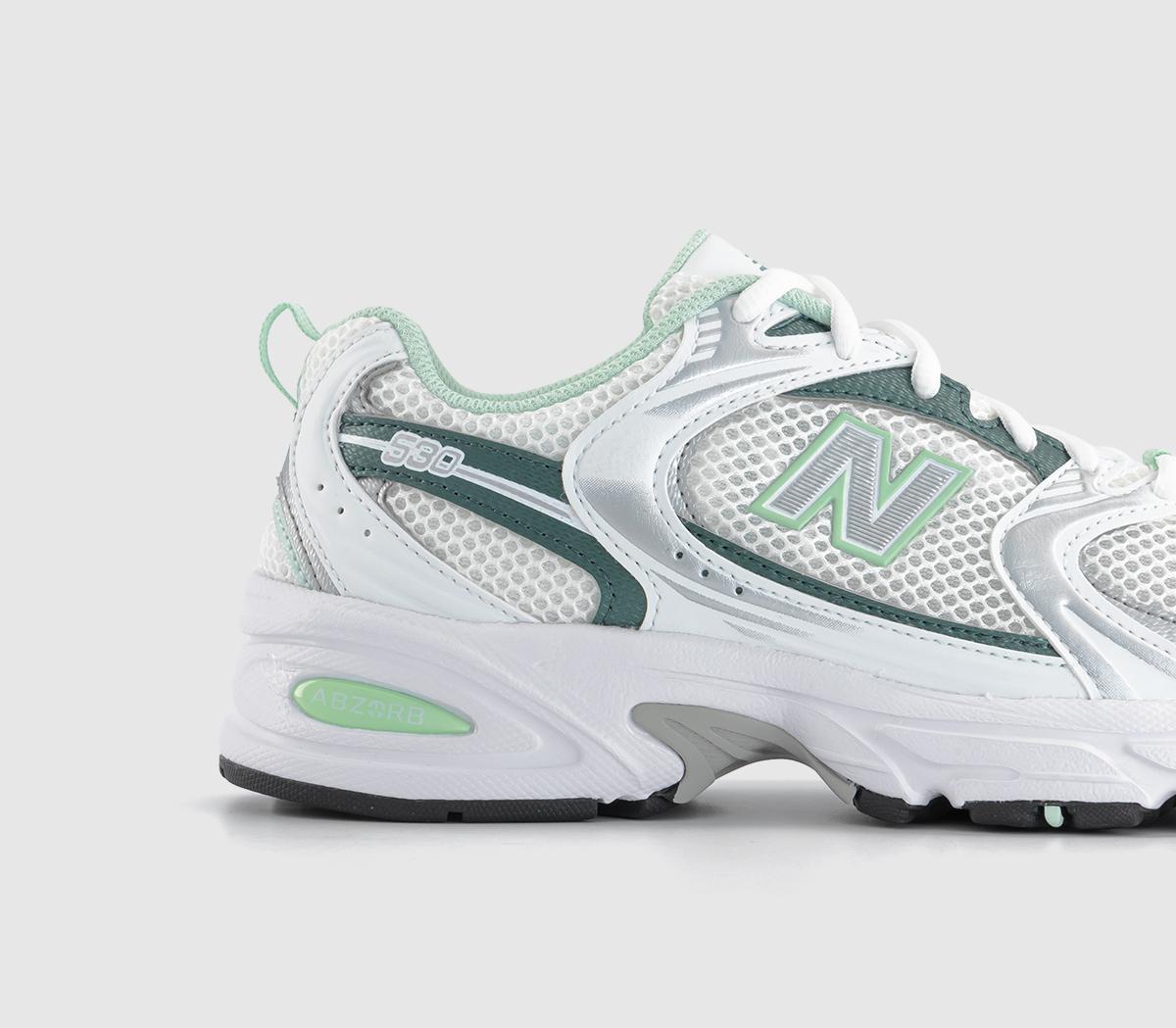 New Balance530 TrainersWhite Khaki Green