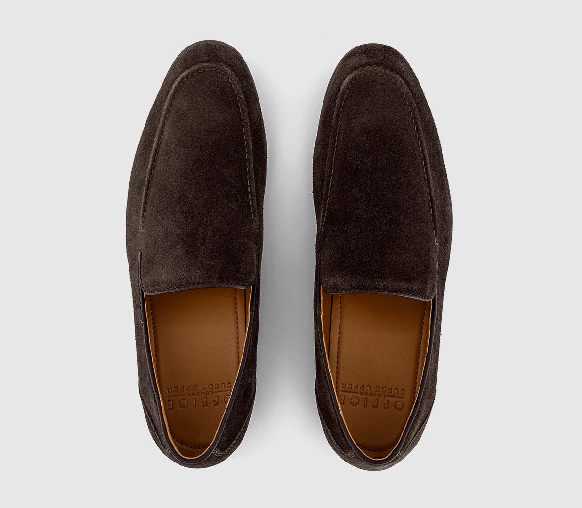 OFFICEChanning Suede Loafers OFFICEChanning Suede LoafersBrown