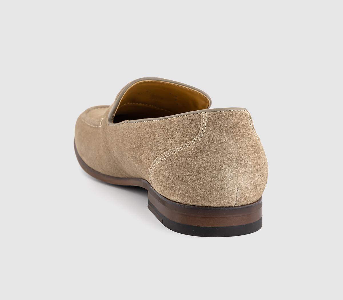 OFFICE Channing Suede Loafers OFFICE Channing Suede Loafers Stone