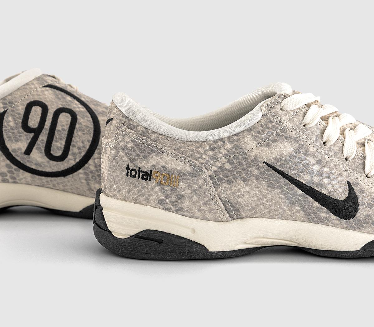 NikeW T90 Trainers NikeW T90 TrainersPale Ivory Black Pale Ivory Black Elemental Gold