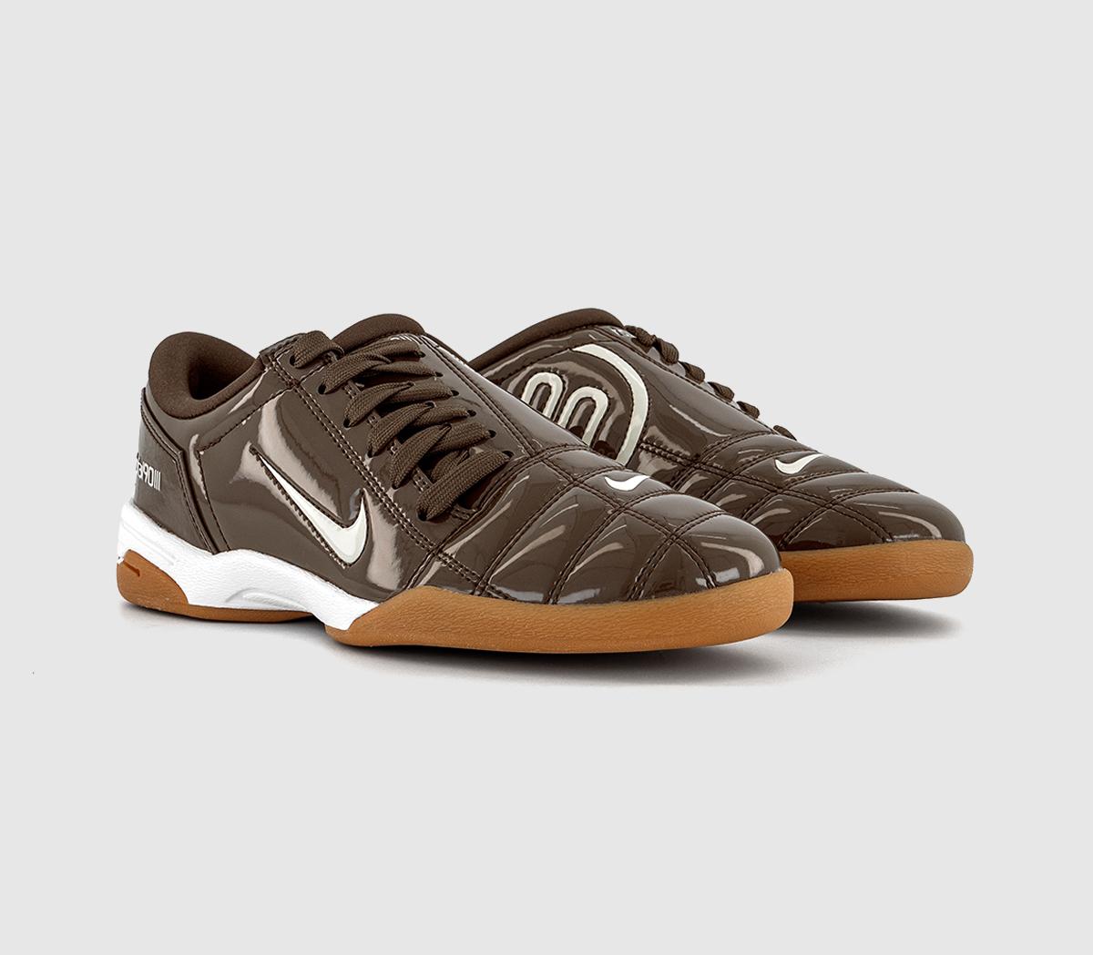 Nike W T90 Trainers Chocolate Brown - Slim Sole Sneakers