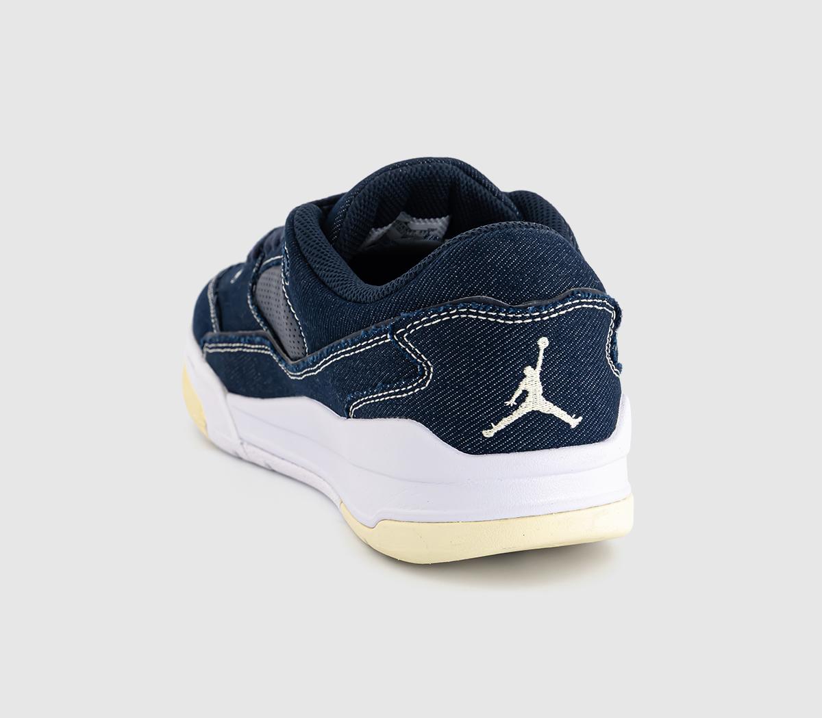 JordanFlight Court TrainersObsidian Alabaster White