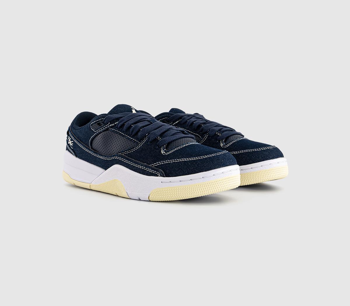 JordanFlight Court TrainersObsidian Alabaster White