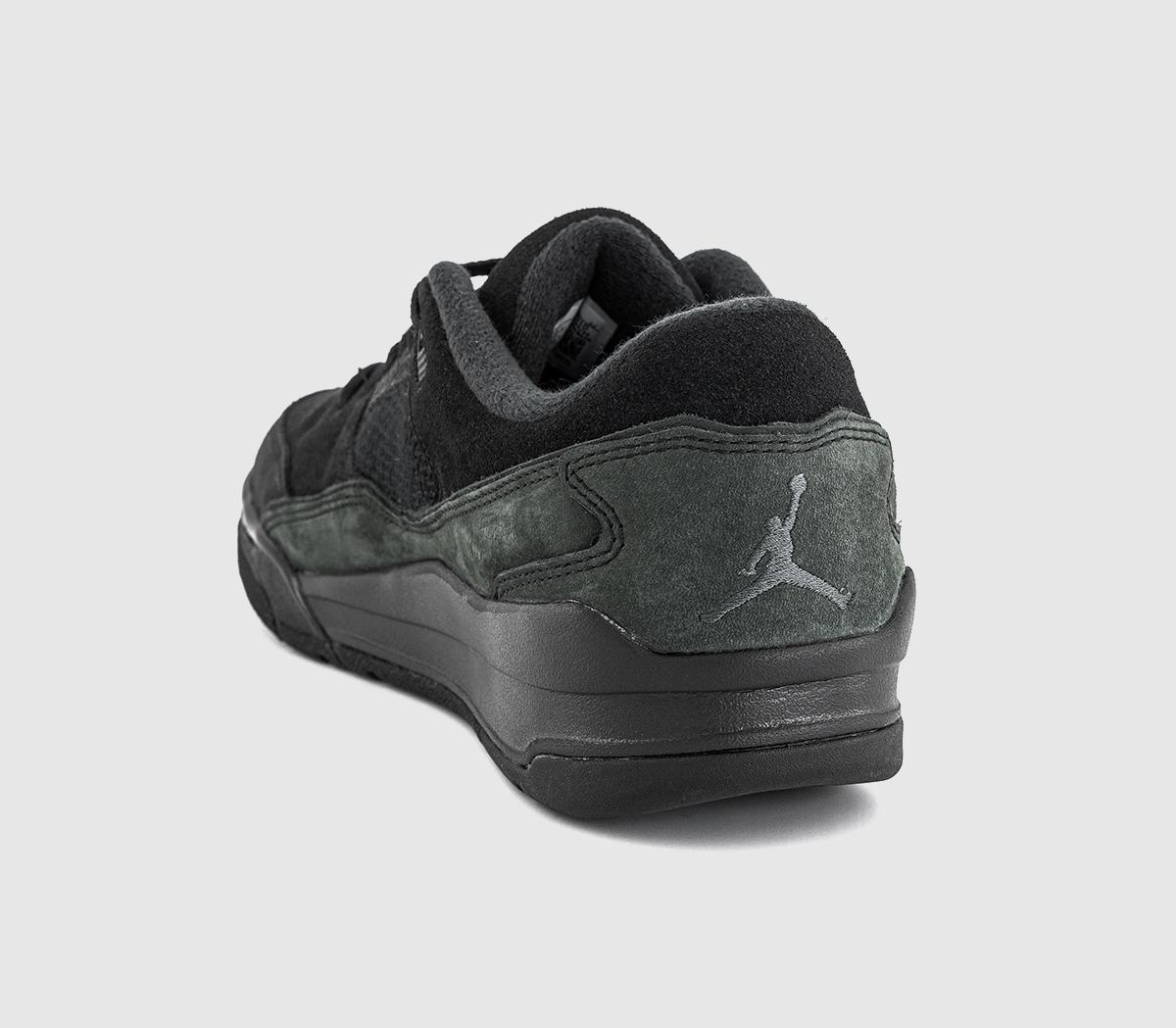 JordanFlight Court TrainersBlack Anthracite