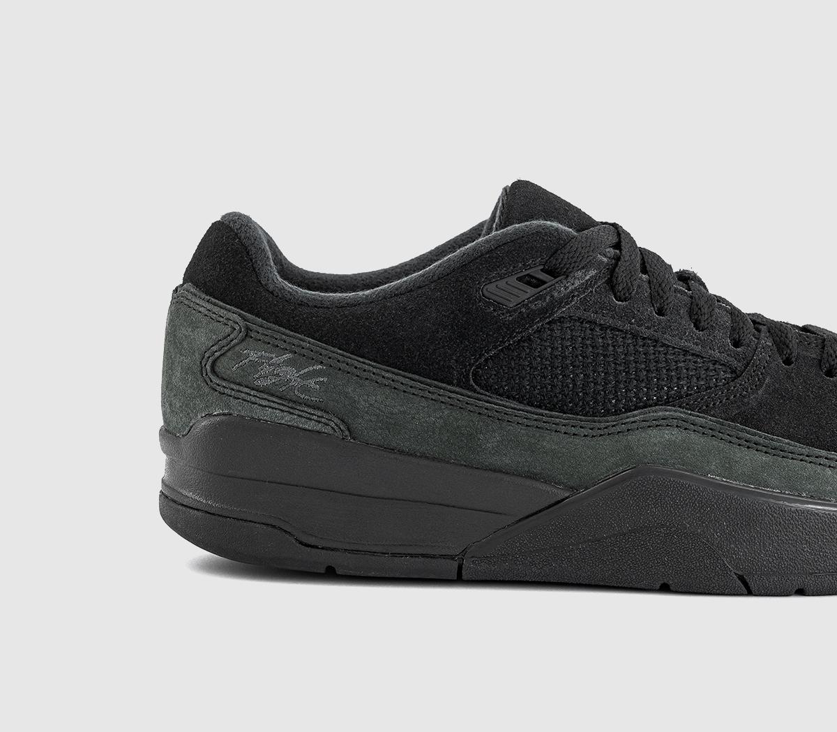 JordanFlight Court TrainersBlack Anthracite