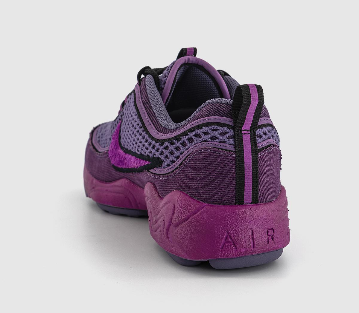 NikeAir Zoom Spiridon TrainersHot Fuchsia Viotech Black Canyon Purple