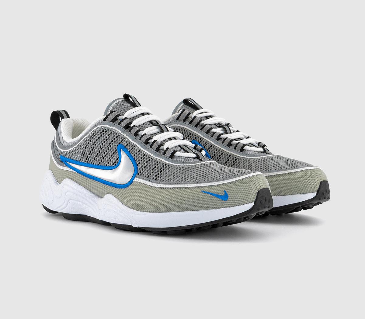 NikeAir Zoom Spiridon TrainersMetallic Silver
