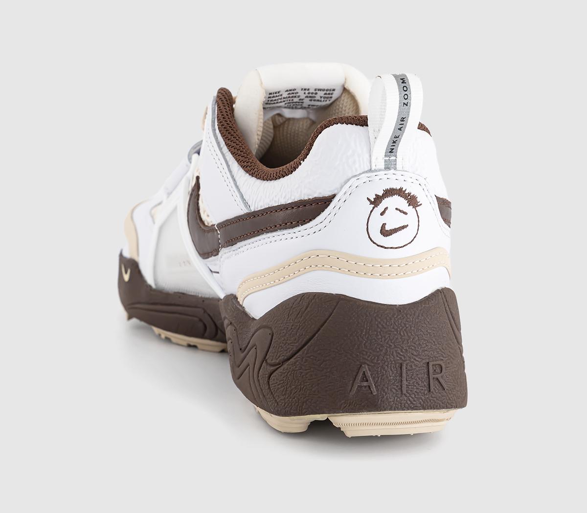 NikeTravis Scott x Nike Zoom Field Jaxx TrainersWhite Lt Chocolate White