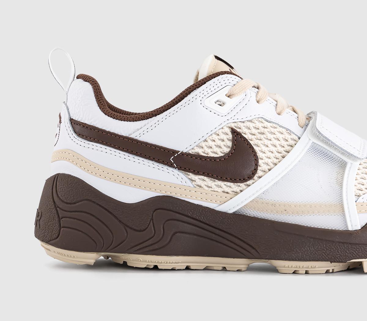 NikeTravis Scott x Nike Zoom Field Jaxx TrainersWhite Lt Chocolate White