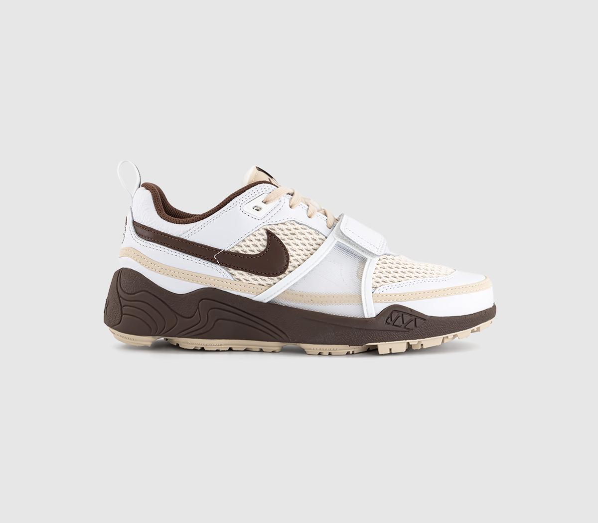 NikeTravis Scott x Nike Zoom Field Jaxx TrainersWhite Lt Chocolate White