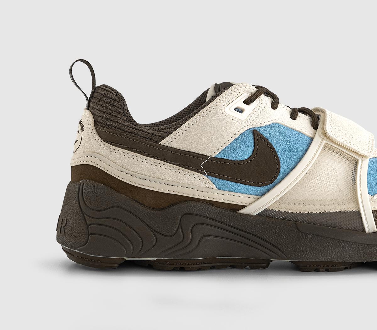 Nike Zoom Field Jaxx Trainers Leche Blue Baroque Brown - Unisex Sports