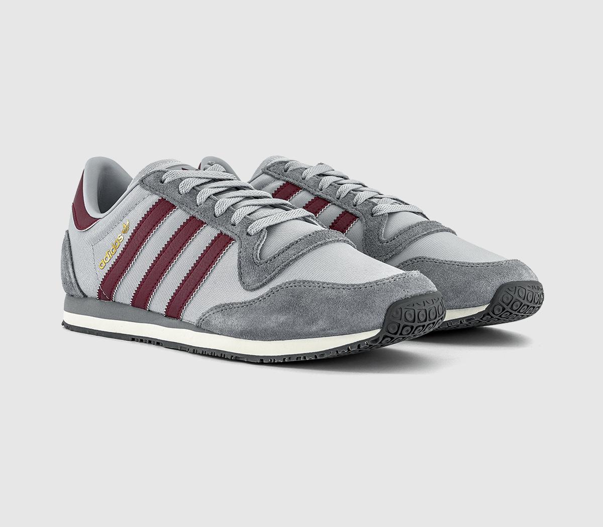adidasGalaxy OG TrainersHalo Silver Shadow Red Grey