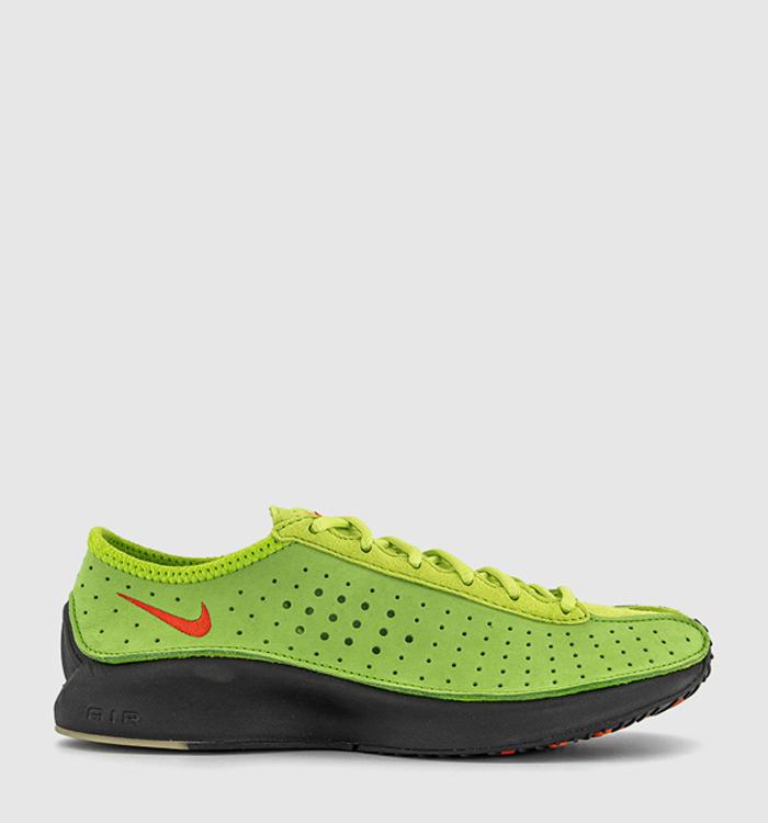 Nike Air Superfly Trainers Action Green Bright Crimson Citron Black