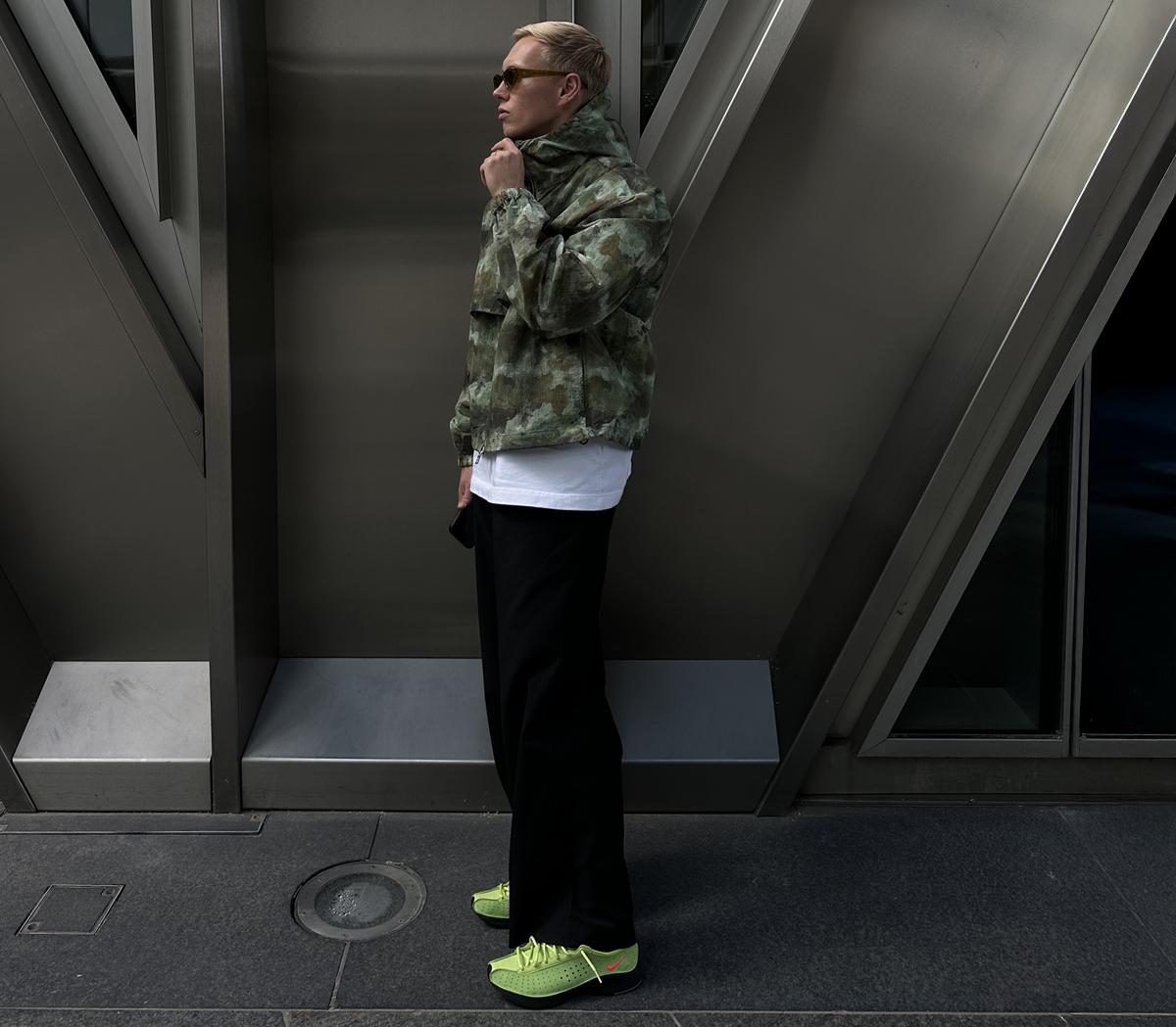 NikeAir Superfly TrainersAction Green Bright Crimson Citron Black