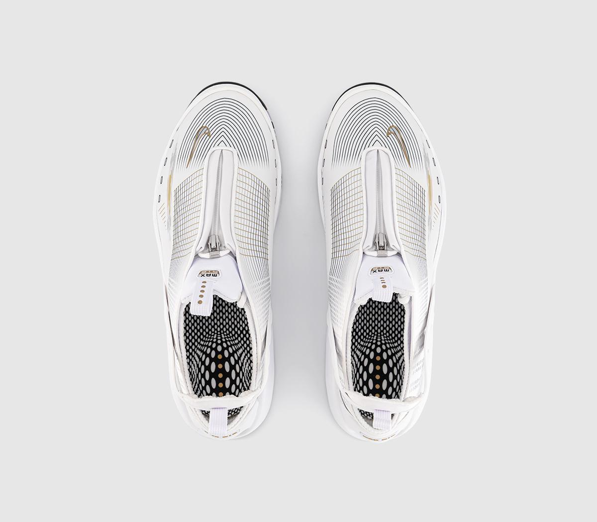 NikeAir Max Craze TrainersWhite Metallic Gold Black Copper Moon