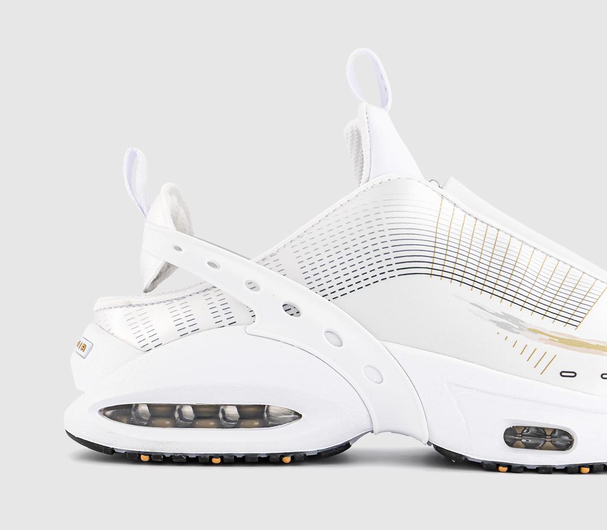 NikeAir Max Craze TrainersWhite Metallic Gold Black Copper Moon
