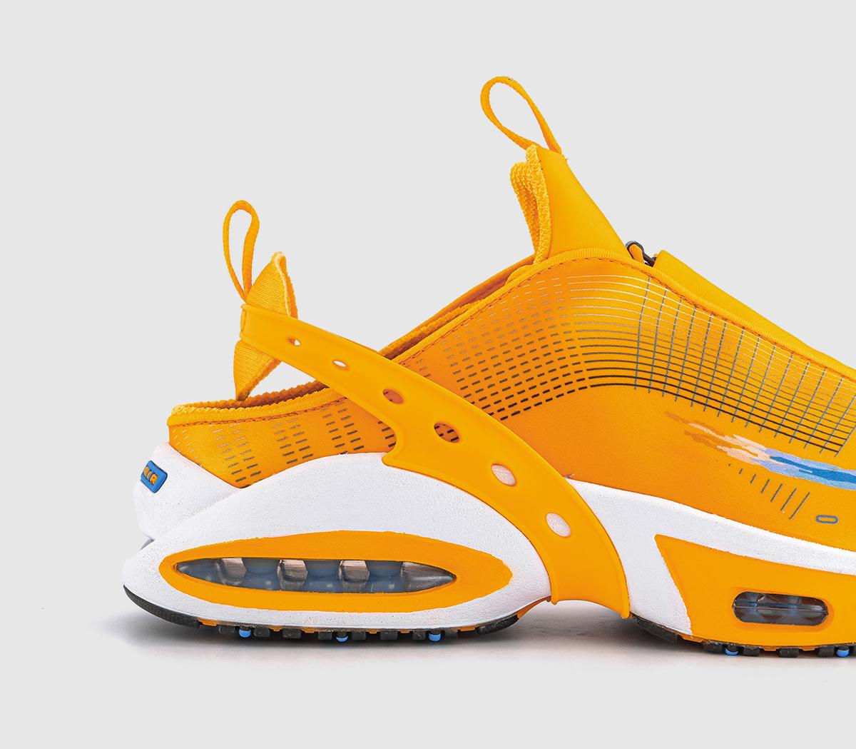 NikeAir Max CrazeLaser Orange University Blue Black White
