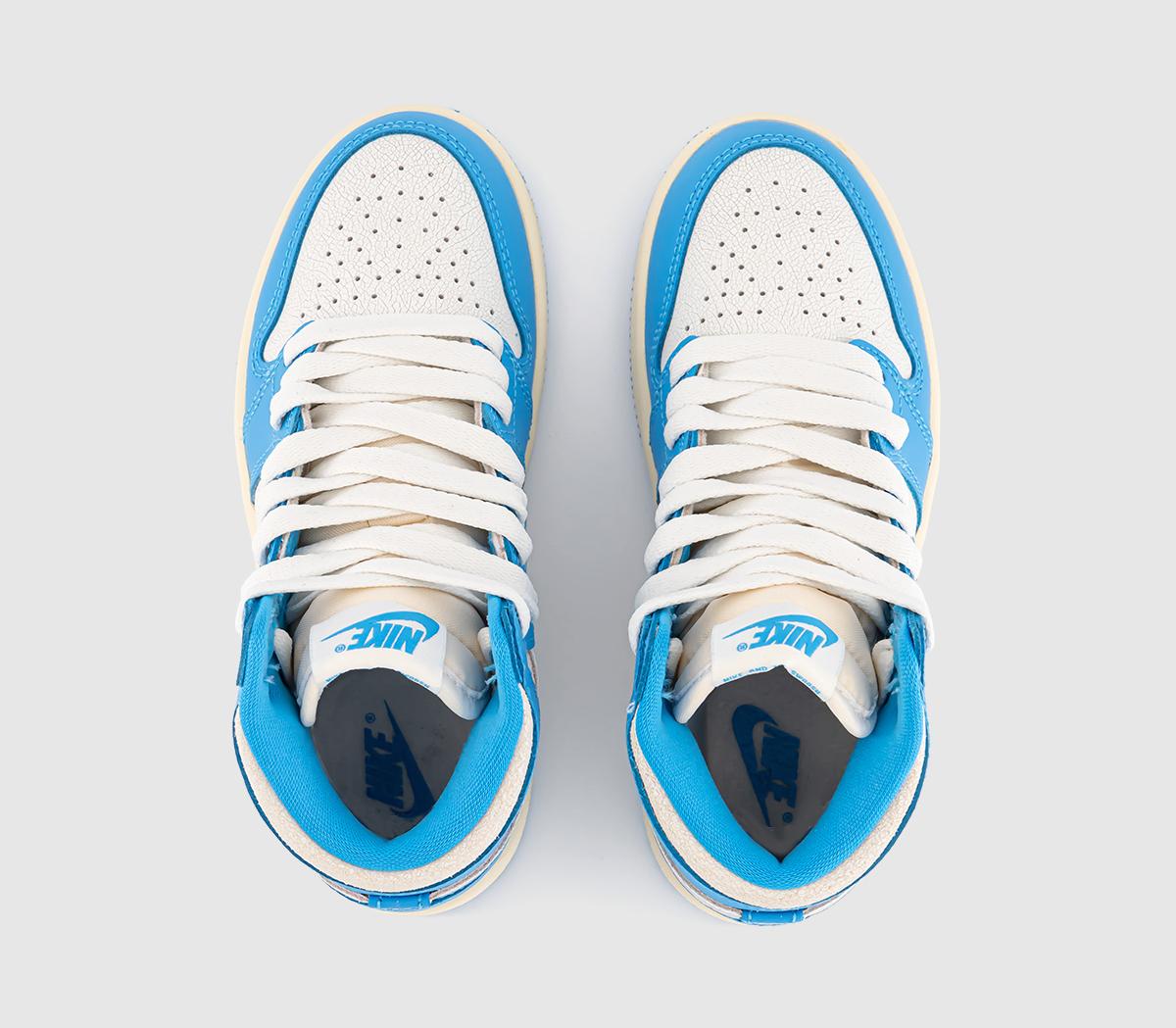 JordanJordan 1 Retro High OG PS TrainersDk Powder Blue Dark Powdr Blue Sail