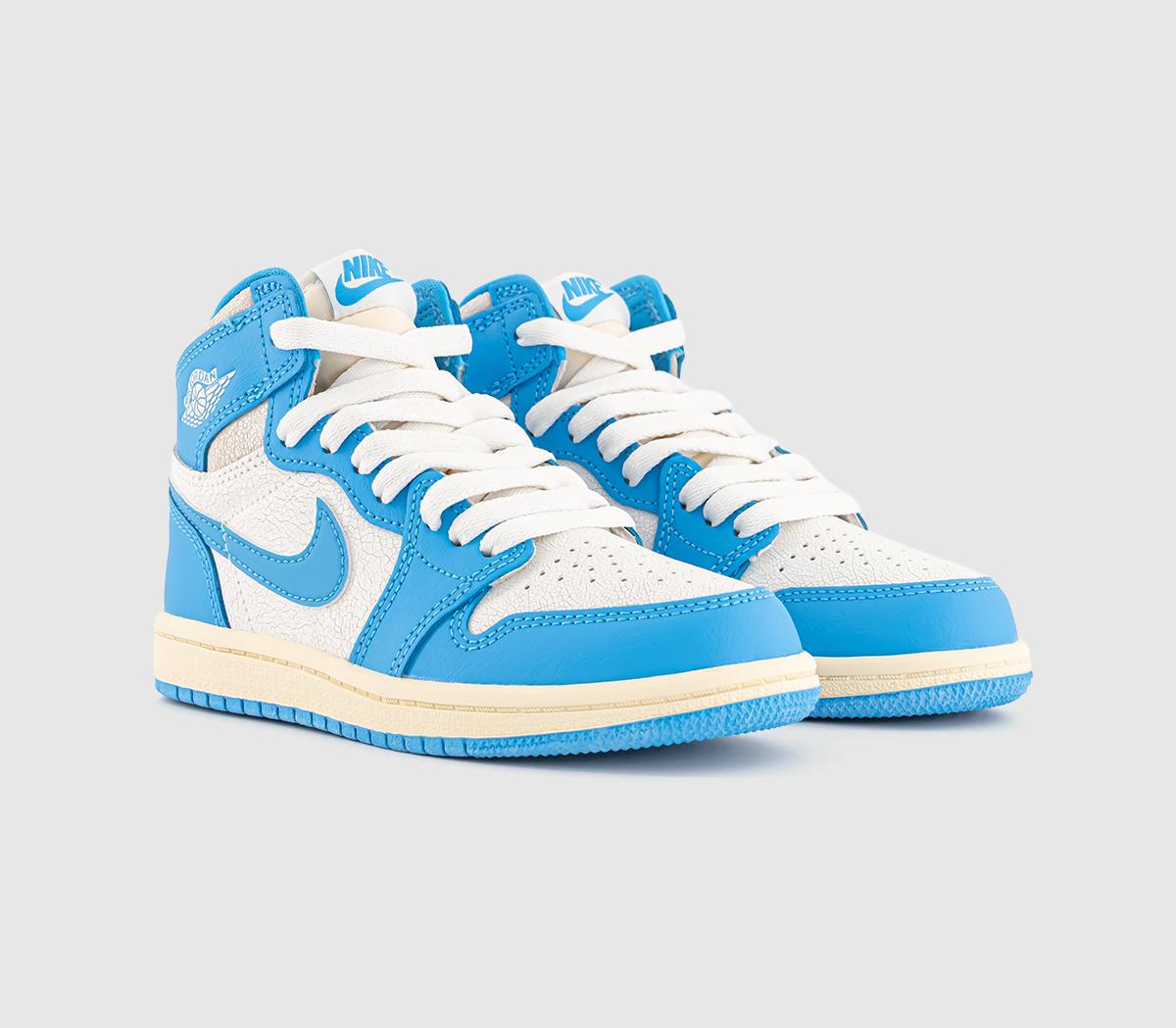 JordanJordan 1 Retro High OG PS TrainersDk Powder Blue Dark Powdr Blue Sail