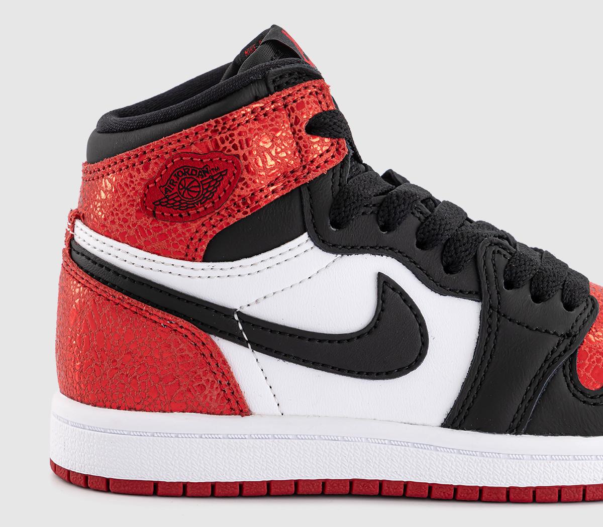 JordanJordan 1 Retro High OG PS TrainersVarsity Red Black White