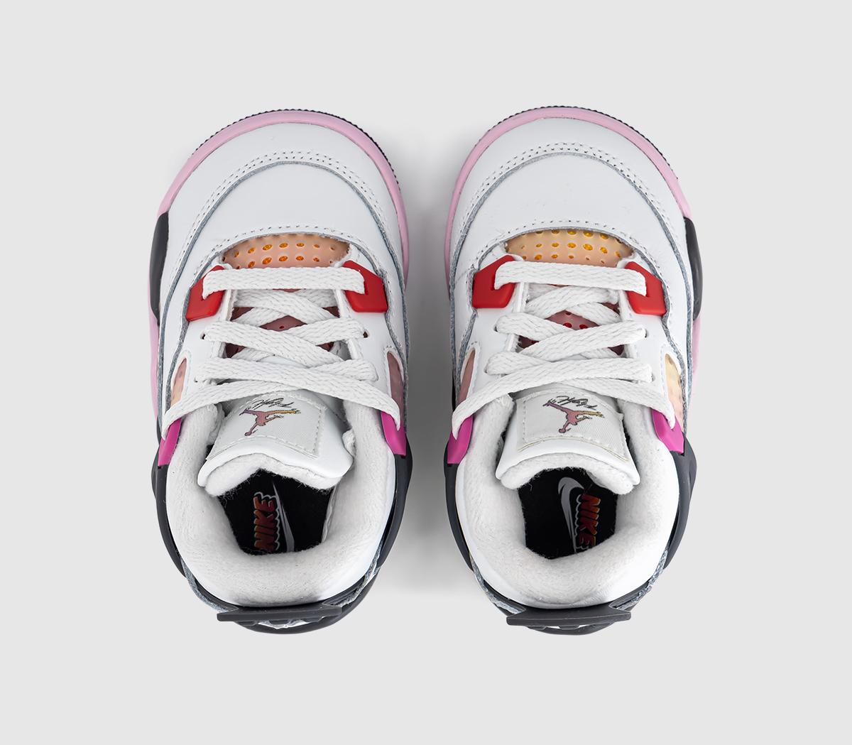 JordanAir Jordan 4 Retro OG Toddler TrainersComic Off White Multi Color
