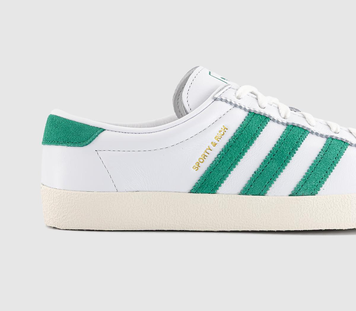 adidas Blanc Sporty & Rich Cloud White Off White Court Green