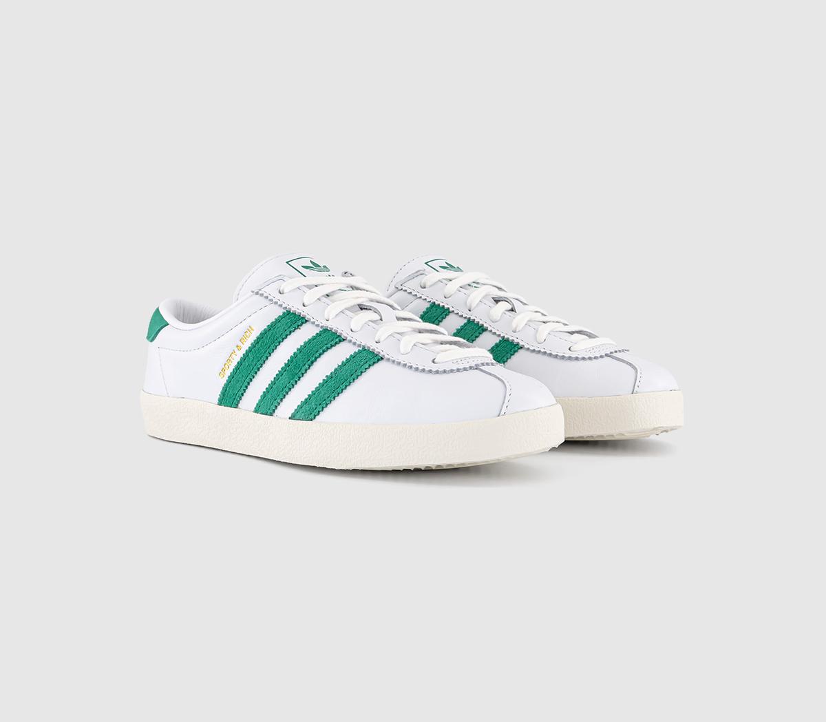 adidas Blanc Sporty & Rich Cloud White Off White Court Green