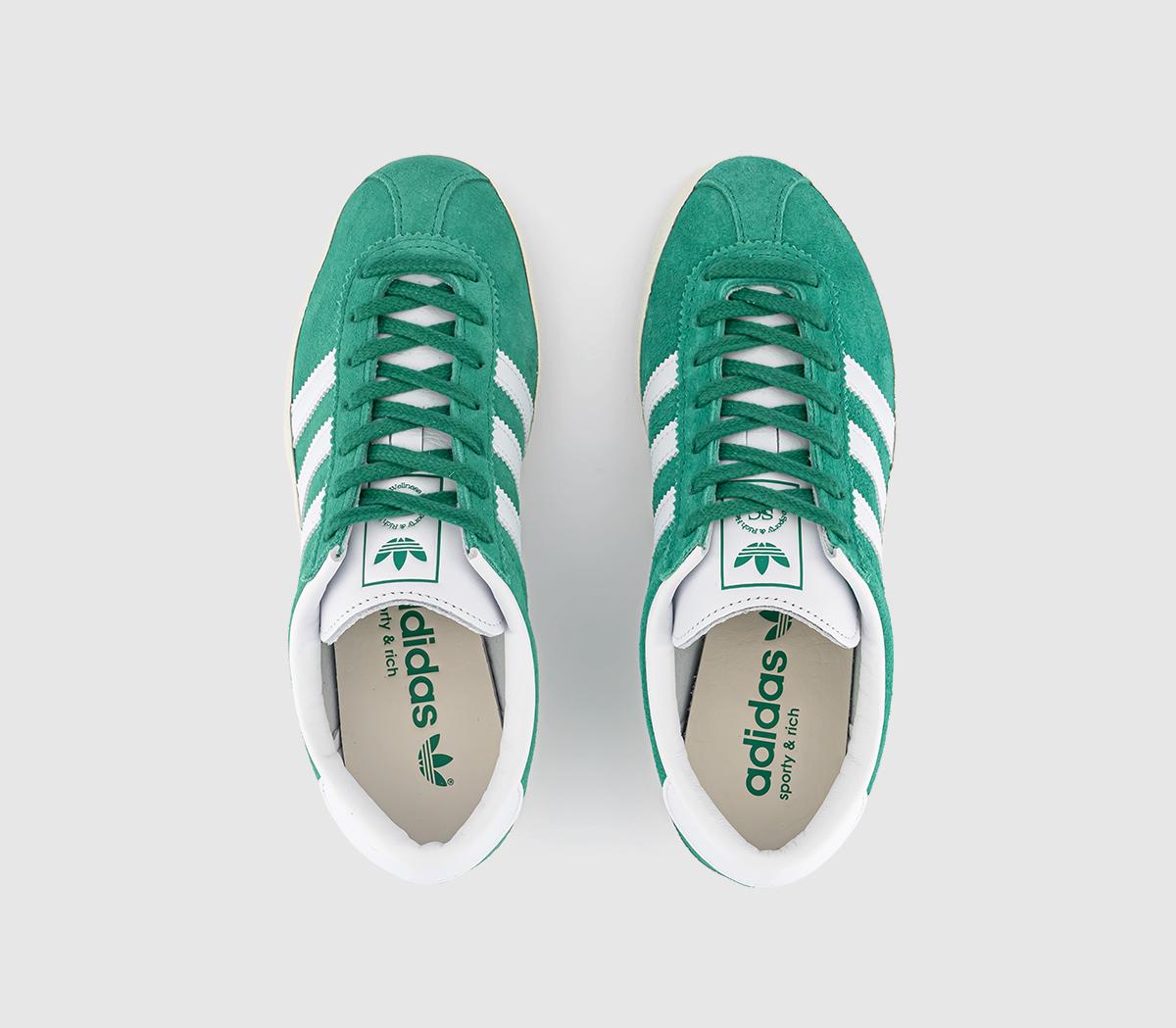 adidasBlanc Sporty & RichCourt Green White Off White