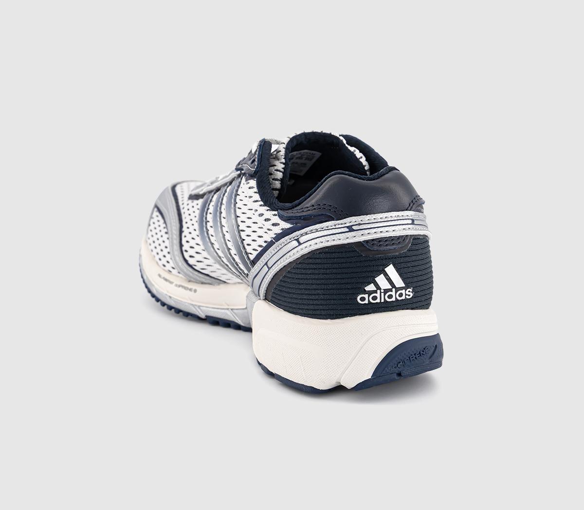 adidasAdizero Adios Sporty & RichWhite Collegiate Navy Cloud White