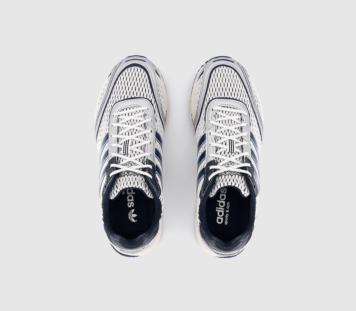 adidasAdizero Adios Sporty & RichWhite Collegiate Navy Cloud White