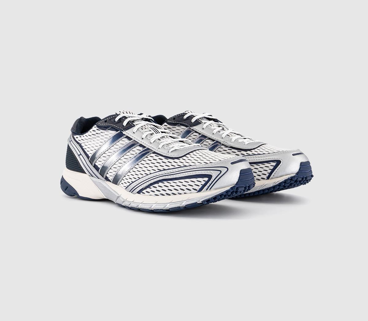 adidasAdizero Adios Sporty & RichWhite Collegiate Navy Cloud White