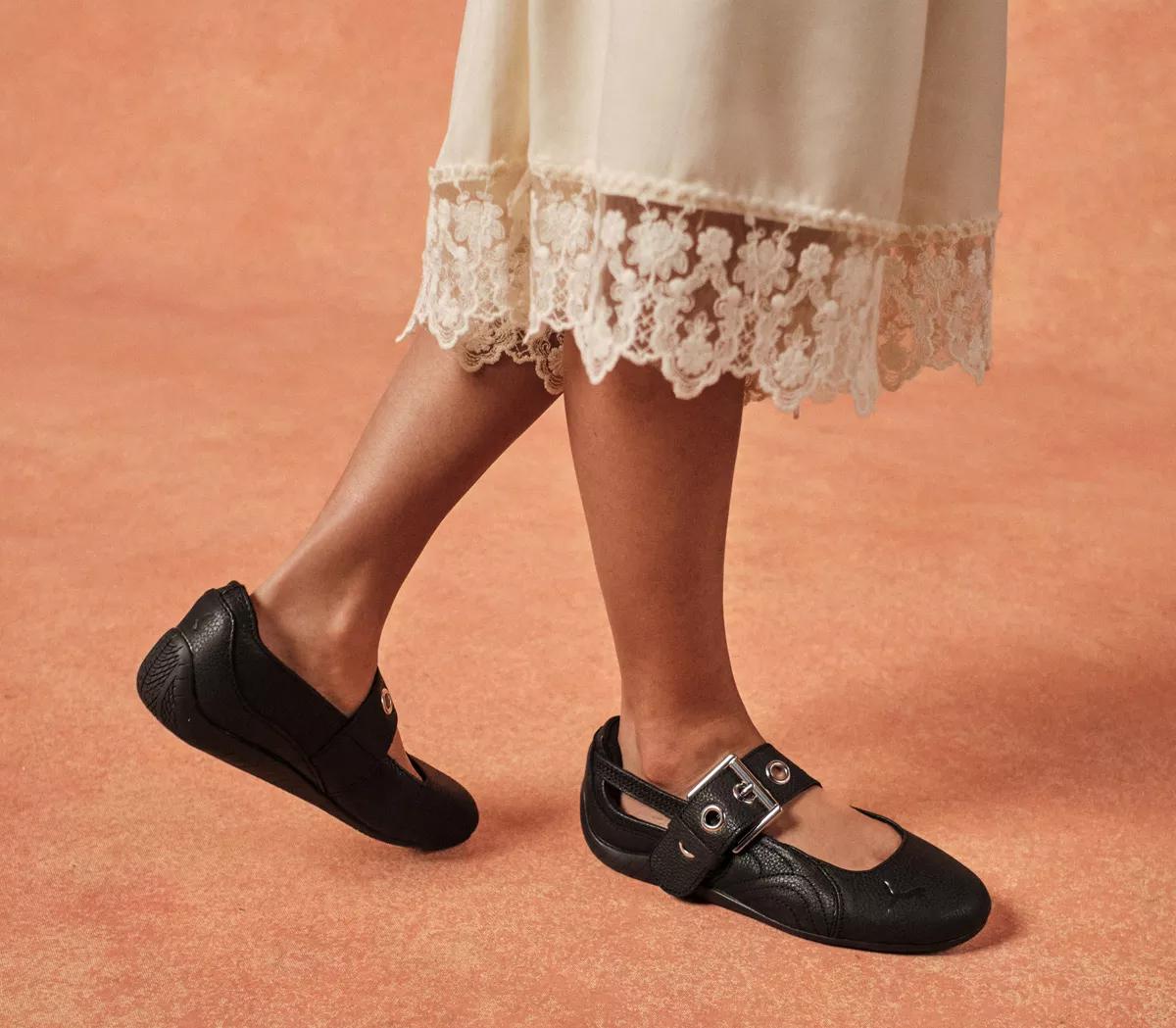 PUMASpeedcat Ballet PumpsBlack