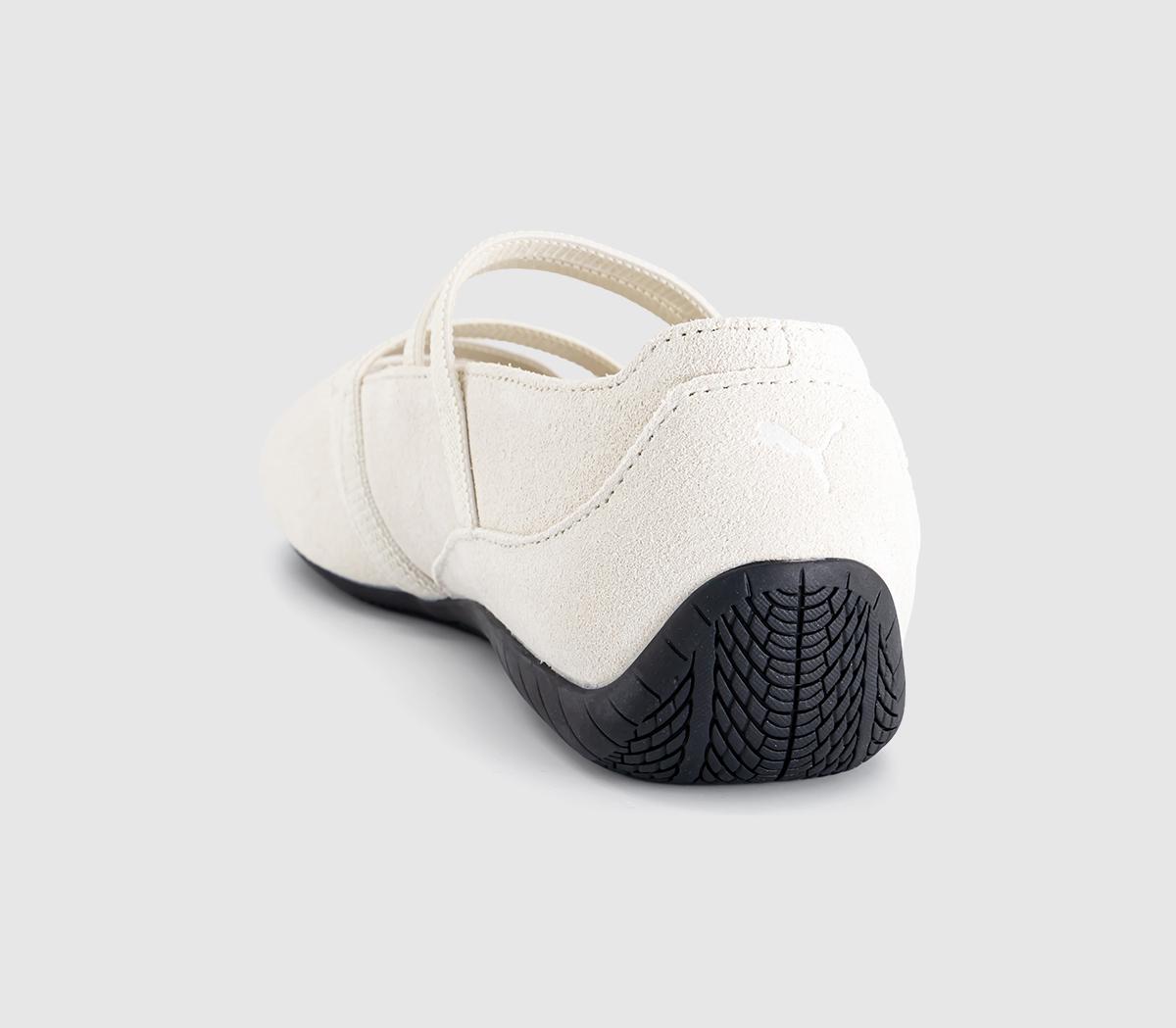 PUMASpeedcat Ballet PumpsAlpine Snow Puma Black