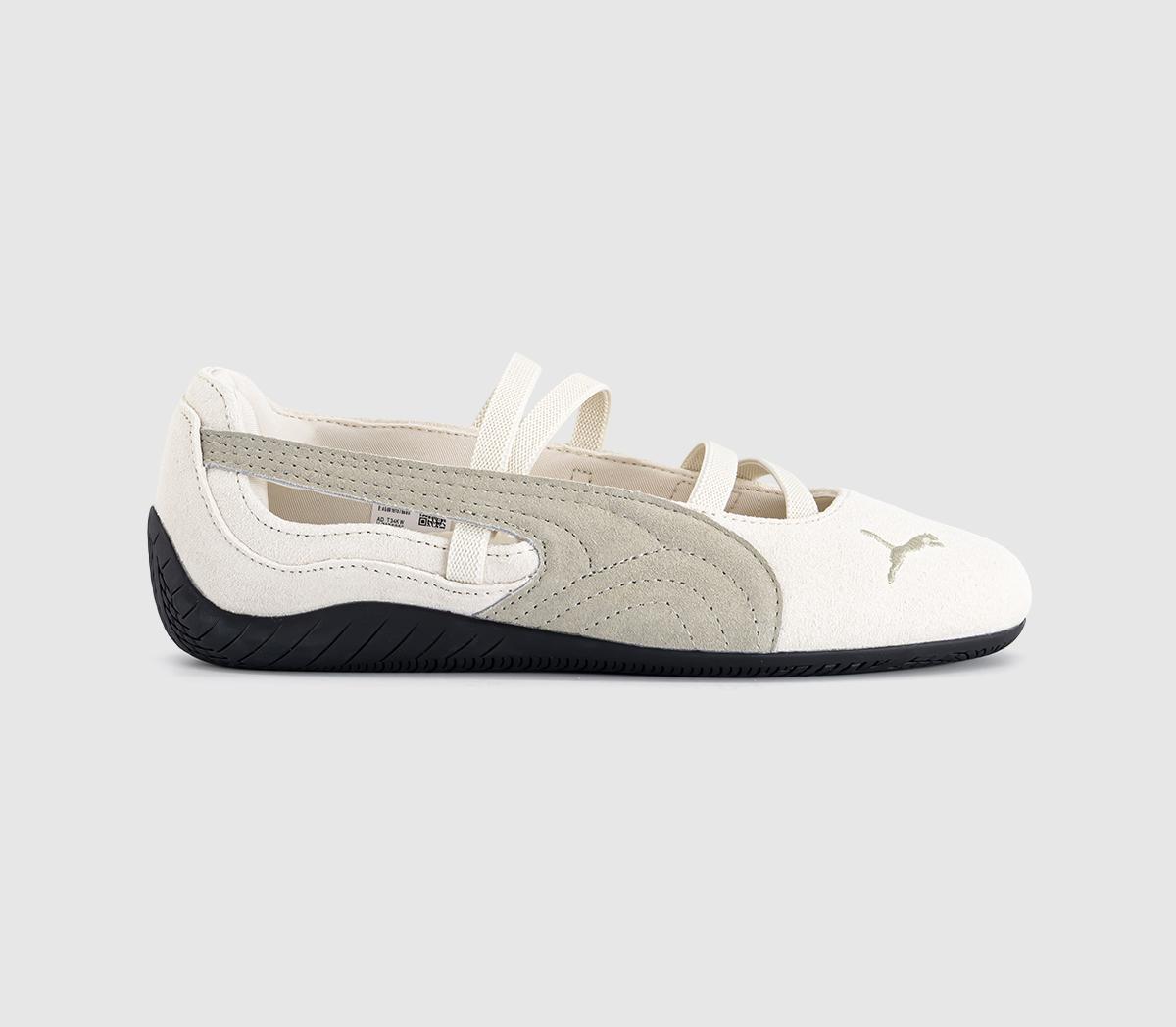 PUMASpeedcat Ballet PumpsAlpine Snow Puma Black