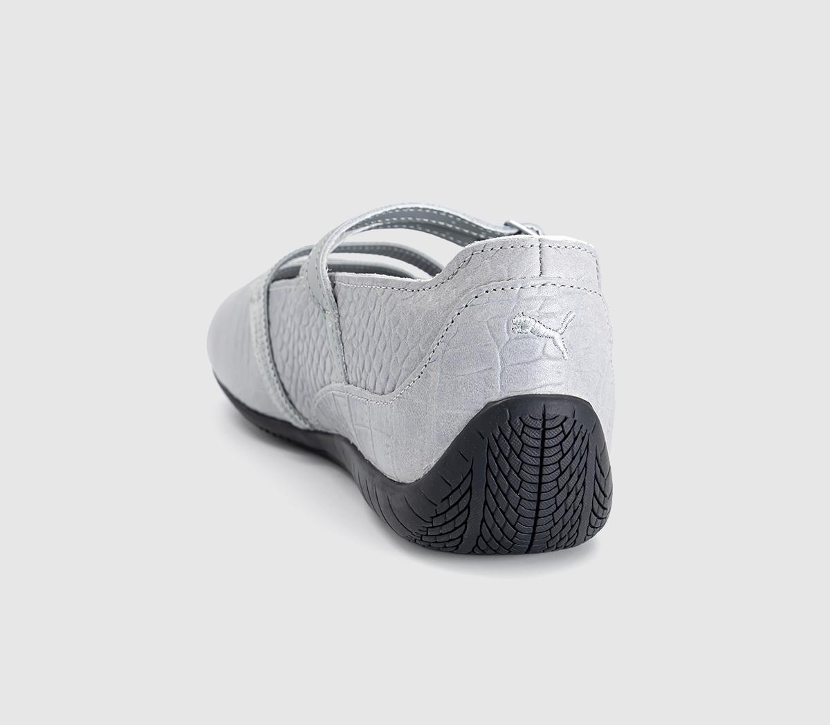 PUMASpeedcat Ballet PumpsPuma White Croc