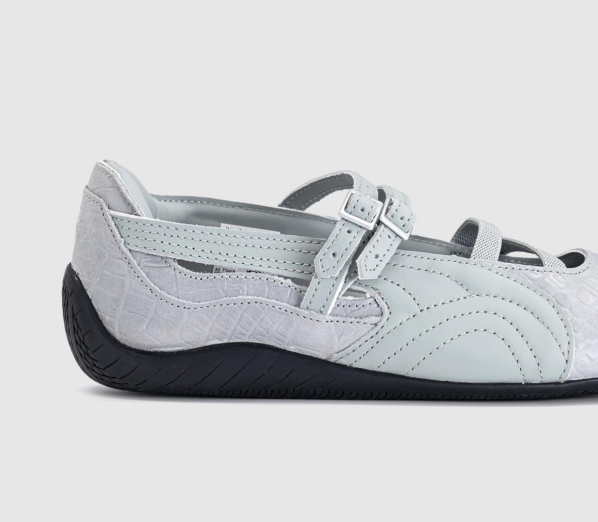 PUMASpeedcat Ballet PumpsPuma White Croc