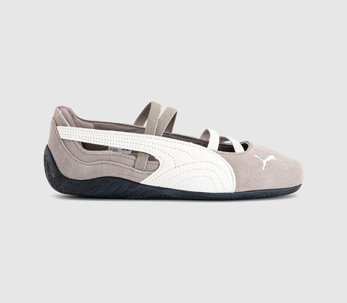 Puma Speedcat Ballet Trainers Mouse Black Grey in Women's Size 6, Office Shoes