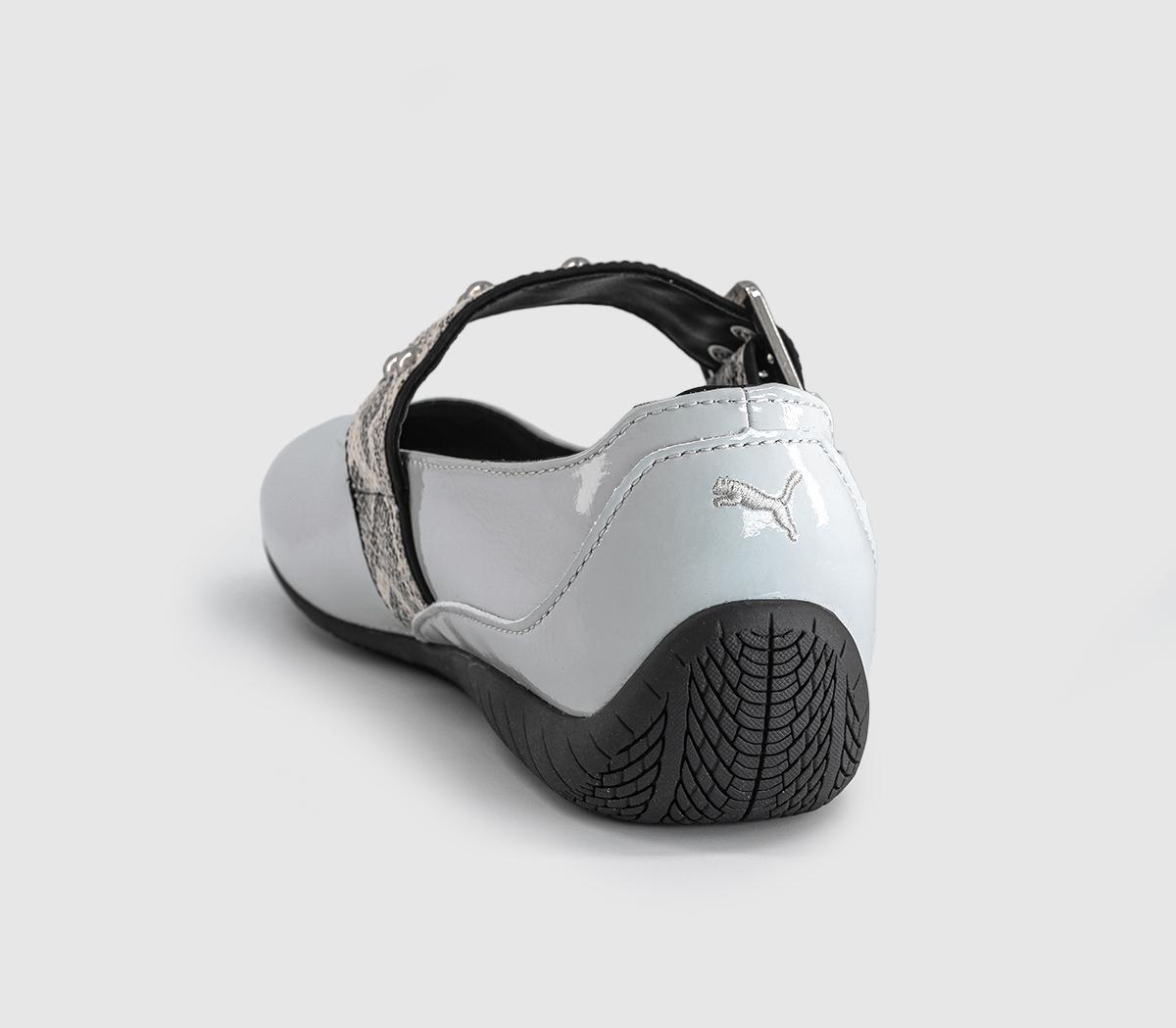 PUMASpeedcat Ballet PumpsGlacial Grey Black