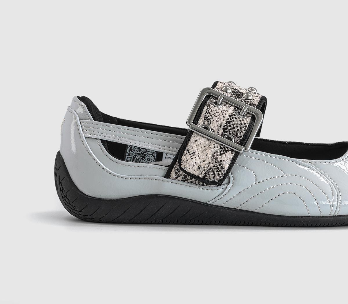 PUMASpeedcat Ballet PumpsGlacial Grey Black
