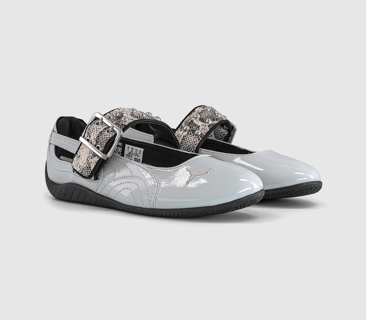 PUMASpeedcat Ballet PumpsGlacial Grey Black